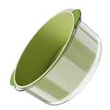 Double Layer Drain Basket Separate Design Foldable Fruit Vegetable Wash Storage Basket for Kitchen V1294-YM0901-3117230433211