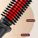 Cordless Curling Iron Brush for WomenPortable Hair Curler Brush Curling Wand with Extra Long V1366-AZ2-W-12368