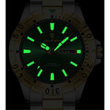 Men'S Watch Stainless Steel Watch Blue Dial Watch Water-Resistant Watch - 959 Black - Size 01 V1106-937-97937-BLA-01