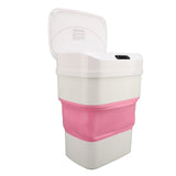 Smart Sensor Trash Can Folding Automatic Garbage Bin Smart Sensor Wastebasket for Bedroom Office V1294-YM0901-3117240155412