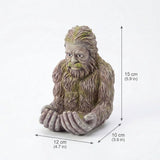 Extra Large 5.9" Resin Bigfoot Bird Feeder, Outdoor Sasquatch Bird Feeder, WallMount or V1369-AZ3-W-24100