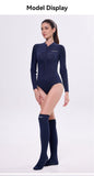 2MM jellyfish suit diving wet clothes jellyfish suit snorkeling swimsuit super elastic skin-friendly V1102-AQ-012BLUE-M