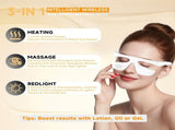 Under Eye Red Light Therapy Glasses, Eye Massager Devices for Relieve Eye Bag, Reducing Dark Circles V1107-111-50320