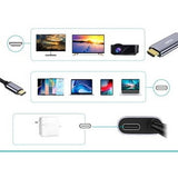 CHOETECH XCH-M180-GY-V2 Unidirectional Adapter USB-C + PD100W Power V28-ELECHOXCHM180GYV2