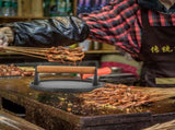 Worgeous Cast Iron Meat Press Burger Smasher Sandwich Toaster Bacon Skillet Sausage Patties V1189-WXFWAL-20260326-02126