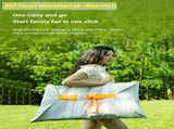 ONEFOREST Ultralight Portable Camping 3-in-1 Set with White Canopy, Tote Bag Integrated Outdoor V1221-XM-LB4970-ZS136
