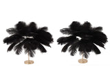 Feather Table Lamp 3 Color Dimmable Touch Switch USB Plug in Romantic Modern Decorative Bedside V1294-YM0703-3119230059412