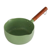 Japanese Style Saucepan Nonstick Milk Noodle Soup Sauce Pan Baby Food Cooking Pot Avocado Green 20cm V1294-YM3118220251813-0421
