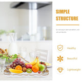 Serving Platter Rectangular Tray Resin Bowknot Dessert Serving Tray Tableware Tray V1370-AZ4-16193
