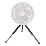 Tripod Stand Fan USB Rechargeable Retractable Portable Camping Fan Hanging Fan with Remote Control V1294-YM0901-3113230159611