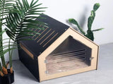 Modern Pet House Dog Crate V600-PB-WW002-D-B