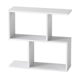 Levede Slim 2 Tier Narrow Side Table Bedside Nightstand NI1061-WH-AU