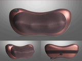 Electric Shiatsu Massage Pillow with Heat - Dual Button Deep Kneading Neck & Back Massager V888-ELOSUNG41761