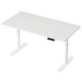 Artiss Standing Desk Motorised Electric Dual Motor 140CM White HASD-B-M10-WHDF-WHDB-140