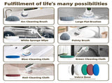 Simple Millet Style Powerful Torque Silent Extendable Smart-Sensing Electric Cleaning Brush V888-ELOSUNG28526