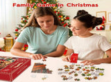 Christmas Holiday Advent Calendar, Puzzle Retro Educational Toys, Winter Holiday Puzzle Christmas V1192-AZ-W-14222