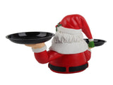Christmas Snowman Treats Holder Santa Holding Tray Fruit Bowl Rack Resin Home Party Food Snack V1294-YM0523-10317069