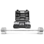 LSG 2-in-1 Dumbbell Barbell Set with Case 30kg V420-LGWP-DBBB30