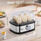 400W Compact 6-Egg Electric Cooker, Easy-Peel Design V1263-JX-4958