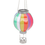 Hot Air Balloon Solar Lantern with Candle Holder Decorative Solar Hot Air Balloon Flickering Flame V1294-YM0901-3111240203111