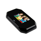 3 Screen 1.0Mp Security Camera With Door Peephole & Tf Card Support - Black PRL-4310SCA