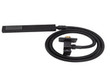 Wall Mounted Shower Set Black High Pressure Shower Head with G1/2 Caliber for Bathroom V1294-YM0523-3112220034411