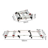Spector Bike Roller Adjustable Bicycle White SP1014-WH