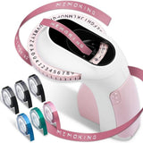 Embossing Label Maker E975 3D Embossing Label Printer Machine with 6 Rolls Emboss Tapes, Handheld V1370-AZ4-07859