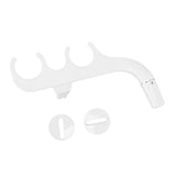 Slim Bidet 3/8 Copper Tee Non Electric Self Cleaning Dual Nozzle Toilet Attachment Hygienic Bidet V1294-YM0521-3112230007711