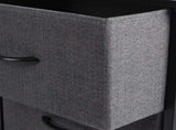 Levede Storage Cabinet Tower Chest Dark Grey CH1050-DG