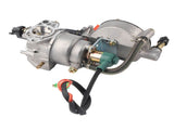 LPG CNG Generator Dual Fuel Carburetor Fit for GX390 188F Manual Choke Accessories 4.55.5KW V1294-YM0901-3111200134211