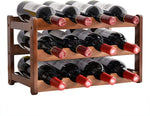 3-layer Bamboo Wine Storage Rack V178-43802