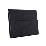 Black Leather Tablet Case For Microsoft Surface Pro X With Power Bag - 13 Inch PRL-6091191060DBT