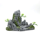 Landscape Model Artificial Aquarium Rocks Tortoise Climbing Reptile Resting Terrace Artificiales V1192-AZ-W-11053