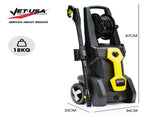 JET-USA RW545 Electric High Pressure Washer, 3000PSI Water Cooled Motor, 2 Nozzles, Brush Head, Deck V219-PRWELEJT54WA
