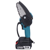 Charging Chainsaw Brushless Motor Cutting Trees Household Pruning 4 Inch Electric Saw MT Battery V1294-YM0901-3114210056611