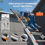 VEVOR Telescoping Ladder A Frame 10 FT Extension Multi-Function for Homework V952-DGNAZXYST33MM1GBIV0