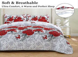 Youthful Quilted coverlet and pillowcovers set Fresh and Modern - Queen size V745-MAC090398Q13U