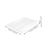 Refrigerator Mat Appliance Mat Transparent PVC 1Set V1369-AZ3-W-18609