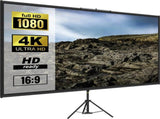 Tripod Projector Screen with Stand 254 cm 4K HD 169 Home Cinema Portable V767-VVR-TYPMDZC10016968W7V0