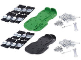 2 set Lawn Aerator for Grass - 26 Spikes and 4 Adjustable Straps Pre-Assembled Grass Aerator V1192-AZ-W-35249