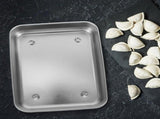 Dumpling Container Stainless Steel Multipurpose Food Storage for Fridge 2Sets V1369-AZ3-W-15862