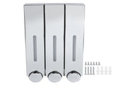 Liquid Soap Dispenser Wall Mounted Shampoo Shower Gel Container for Bathroom Kitchen V1294-YM0721-3112210023911