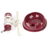 Dog Water Bottle Stand, Adjustable No Drip Dog Water Bottle Standing Pet Water Dispenser for Dog and V1370-AZ4-04588