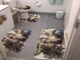 5Pc Bath Mats for Bathroom, Quick-Dry Bathroom Rugs Sets Washable Non-Slip Bath Mat Ultra Soft V1189-LWWAL-20260325-01096
