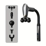 Black Portable Massager Hand-Held Massager Muscle Relaxation Neck Massager Shoulder V1102-110-BLA-11190