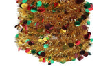 4.9ft PET Foldable Artificial Xmas Tree Sequin Pop Up Xmas Tree for Home Holiday Decoration Gold V1294-YM0901-3115240121611