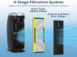FLT4825 Replacement Filter for Germ Guardian , AC4825 AC4850, 2 True HEPA 8 Carbon Filters V1369-AZ3-W-09234