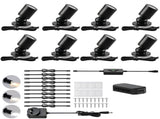 Dimmable LED Mini Spotlight, 12V CCT 2700K-6000K, Adjustable for Display, Cabinet, Showcase, V1171-CC-COM001683-8-AU