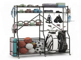 Everfit Sports Equipment Organizer Rack Multi Garage Storage for Golf Bag 174cm BSR-A-RET-174